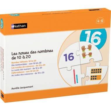 Les roues des nombres de 10 à 20 Nathan - Ma Rentrée Facile