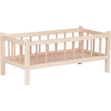 Lit à barreaux en bois pour poupées - Ma Rentrée Facile