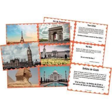 Lot 384 petites images monuments & paysages - Ma Rentrée Facile