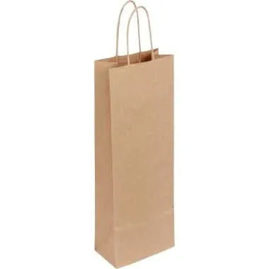 Lot 50 sac kraft bouteille hauteur 39cm - Ma Rentrée Facile