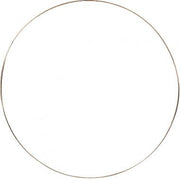 Lot de 10 anneaux métal cuivre 15 cm