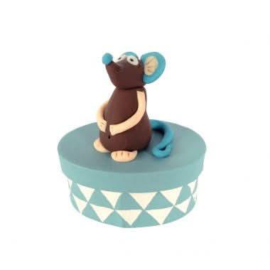 Lot de 10 boîtes en carton à décorer forme ovale - Ma Rentrée Facile