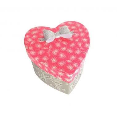 Lot de 10 boîtes forme coeur en carton, 9 x 8 x 5 cm - Ma Rentrée Facile