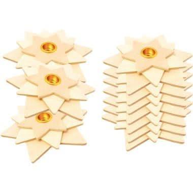 Lot de 10 bougeoirs étoiles 3D - Ma Rentrée Facile