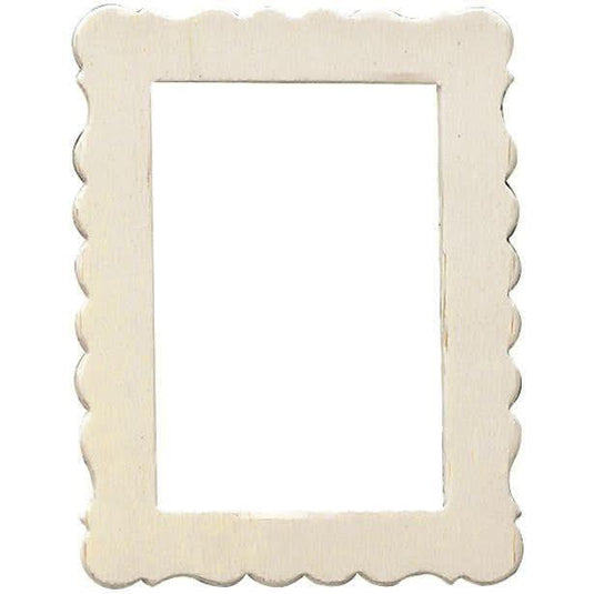 Lot de 10 cadres rectangulaires en bois - Ma Rentrée Facile