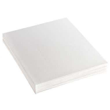 Lot de 10 cartons entoilés 25x30 cm - Ma Rentrée Facile