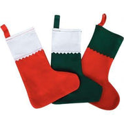 Lot de 10 chaussettes de Noël en feutrine - Ma Rentrée Facile