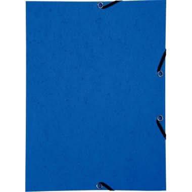 Lot de 10 chemises sans rabat à élastiques bleu EXACOMPTA - Ma Rentrée Facile