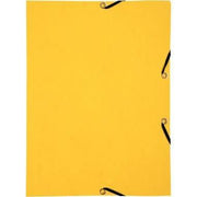 Lot de 10 chemises sans rabat à élastiques jaune EXACOMPTA - Ma Rentrée Facile