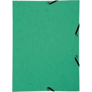 Lot de 10 chemises sans rabat à élastiques vert EXACOMPTA - Ma Rentrée Facile