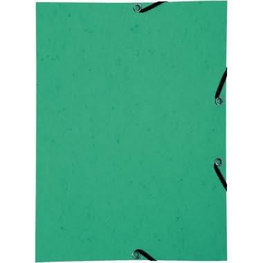 Lot de 10 chemises sans rabat à élastiques vert EXACOMPTA - Ma Rentrée Facile