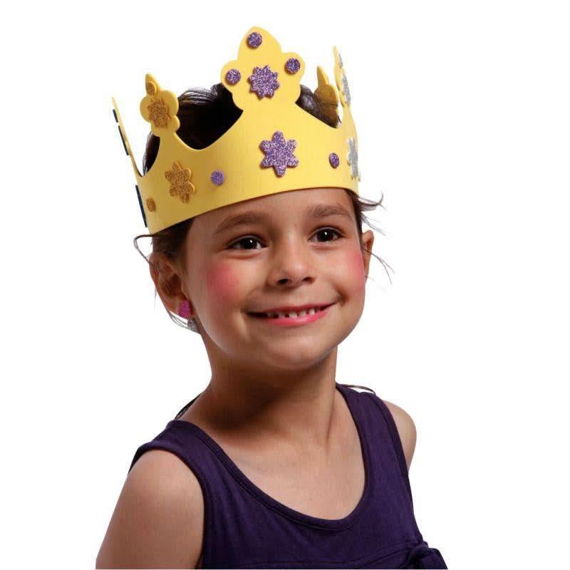 Lot de 10 couronnes à décorer + accessoires - Ma Rentrée Facile