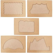 Lot de 10 étuis pour photo en carton, fantaisie - Ma Rentrée Facile