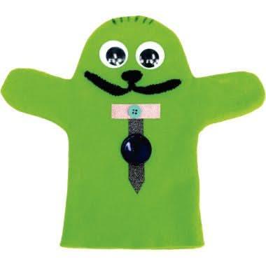 Lot de 10 marionnettes à main en feutrine - Ma Rentrée Facile