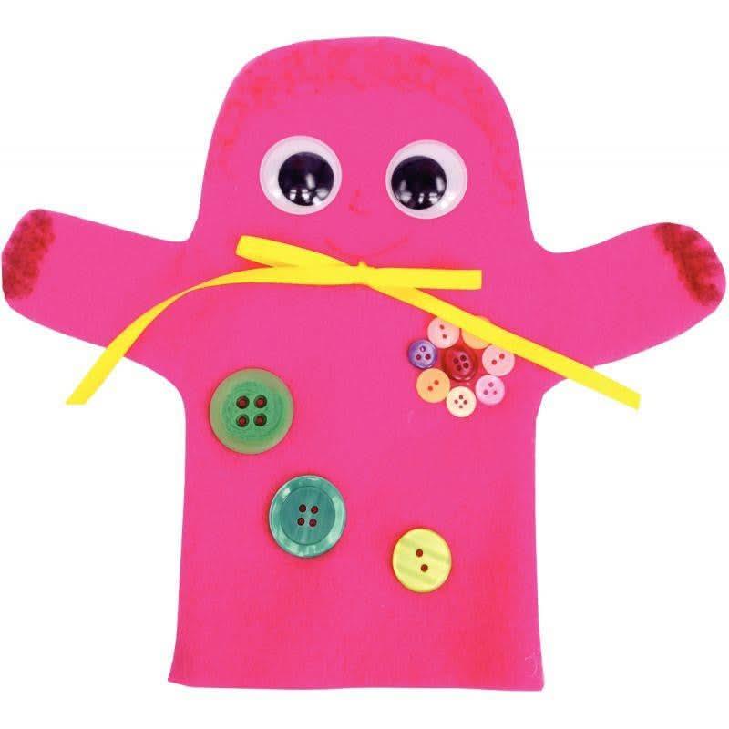 Lot de 10 marionnettes à main en feutrine - Ma Rentrée Facile