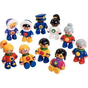 Lot de 10 personnages du monde TOLO - Ma Rentrée Facile