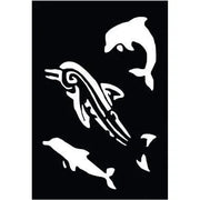 Lot de 10 pochoirs adhésifs repositionnables, assortiment 2 - Ma Rentrée Facile