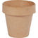 Lot de 10 pots de fleurs en carton hauteur 10 cm - Ma Rentrée Facile