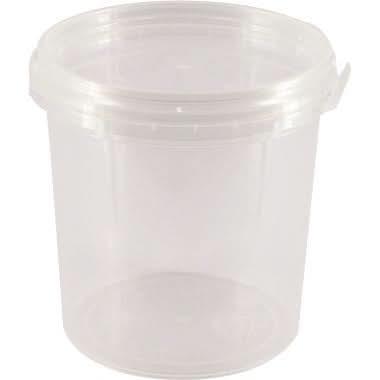 Lot de 10 pots vides 150ml avec couvercle - Ma Rentrée Facile