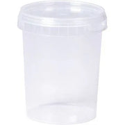 Lot de 10 pots vides 500ml avec couvercle - Ma Rentrée Facile