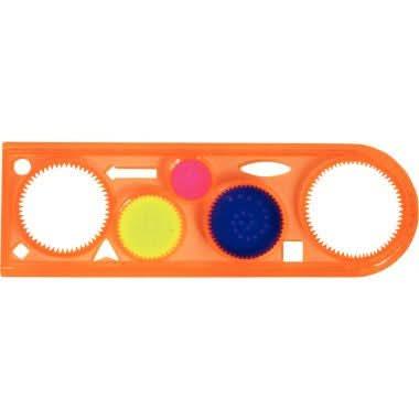 Lot de 10 règles spirographe 4 pièces - Ma Rentrée Facile