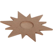 Lot de 10 supports forme étoile pour 1 bougie - Ma Rentrée Facile