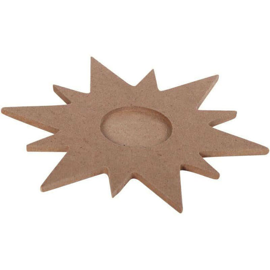 Lot de 10 supports forme étoile pour 1 bougie - Ma Rentrée Facile