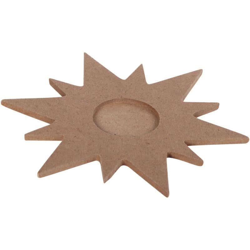 Lot de 10 supports forme étoile pour 1 bougie - Ma Rentrée Facile