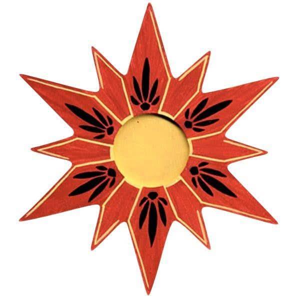 Lot de 10 supports forme étoile pour 1 bougie - Ma Rentrée Facile