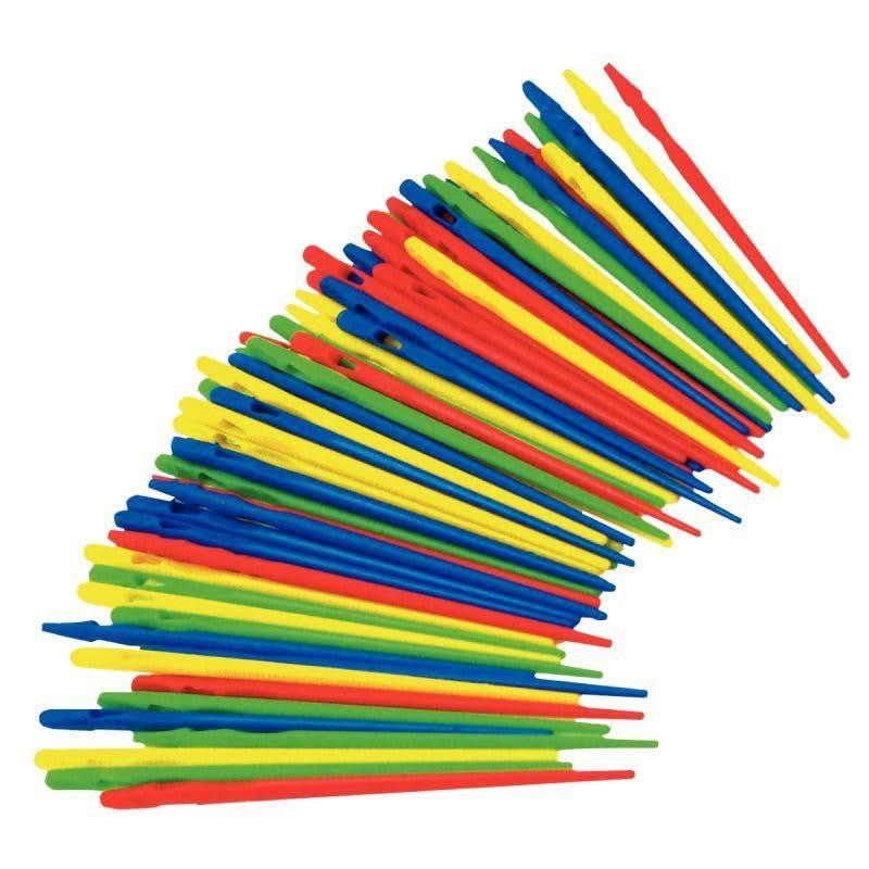 Lot de 100 aiguilles maxi en plastique - Ma Rentrée Facile