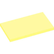 Lot 12 blocs de 100 feuilles de notes repositionnables 75x125mm jaune pastel - Ma Rentrée Facile
