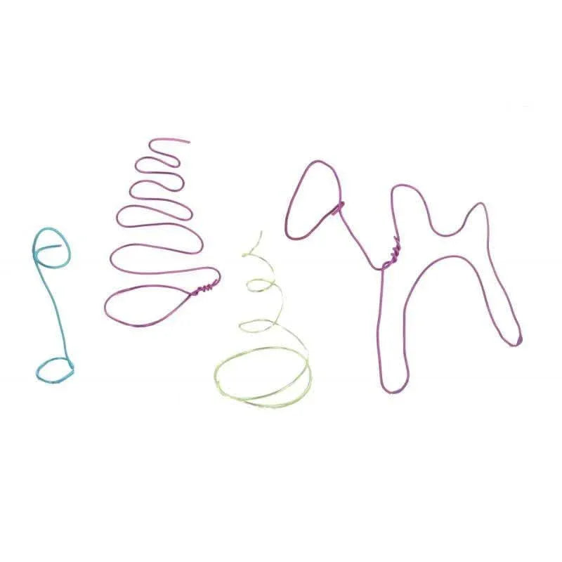 Lot de 12 fils alu, 2mmx5m, 12 coloris assortis - Ma Rentrée Facile