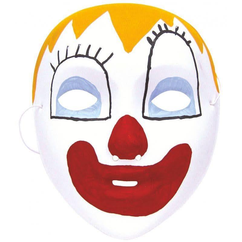 Lot de 12 masques enfants blancs - Ma Rentrée Facile