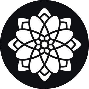 Lot de 12 pochoirs ronds Mandala - Ma Rentrée Facile