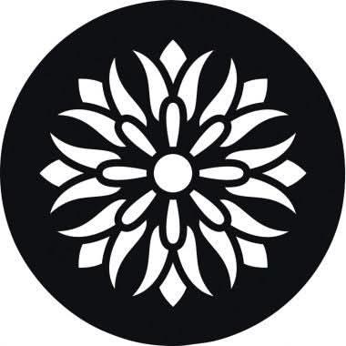 Lot de 12 pochoirs ronds Mandala - Ma Rentrée Facile