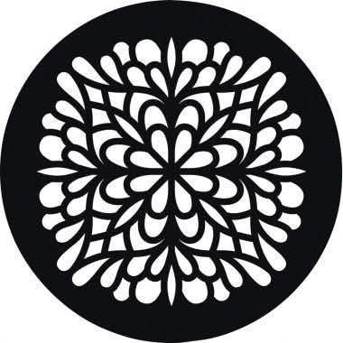 Lot de 12 pochoirs ronds Mandala - Ma Rentrée Facile