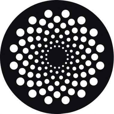 Lot de 12 pochoirs ronds Mandala - Ma Rentrée Facile