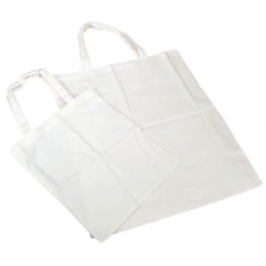 Lot de 12 sacs shopping en coton grand modèle - Ma Rentrée Facile