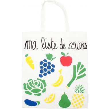 Lot de 12 sacs shopping en coton grand modèle - Ma Rentrée Facile