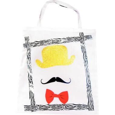 Lot de 12 sacs shopping en coton grand modèle - Ma Rentrée Facile