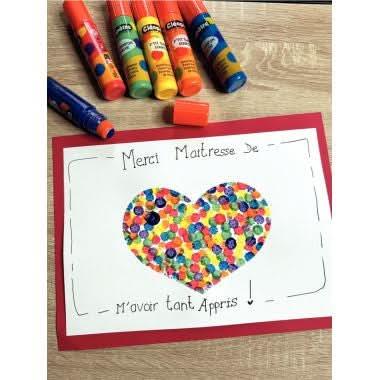 Lot de 12 tampons gouaches 50ml rechargeable - Ma Rentrée Facile