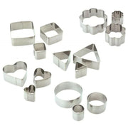 Lot de 15 emporte-pièces en métal assortis - Ma Rentrée Facile