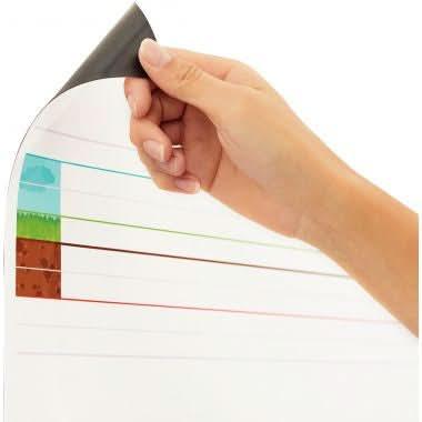 Lot de 2 bandes lignées magnétiques Nathan - Ma Rentrée Facile