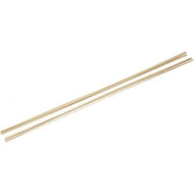 Lot de 20 baguettes rondes diamètres 3 et 5 mm, longueur 91 cm - Ma Rentrée Facile