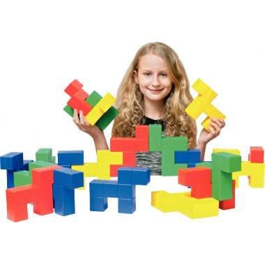 Lot de 20 maxi DOGGY BLOCKS en plastique - Ma Rentrée Facile