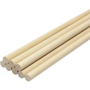 Lot de 20 tourillons diamètre 12 mm, longueur 33 cm - Ma Rentrée Facile