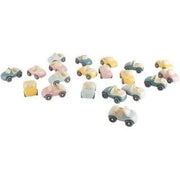Lot de 20 voitures pastel assorties - Ma Rentrée Facile