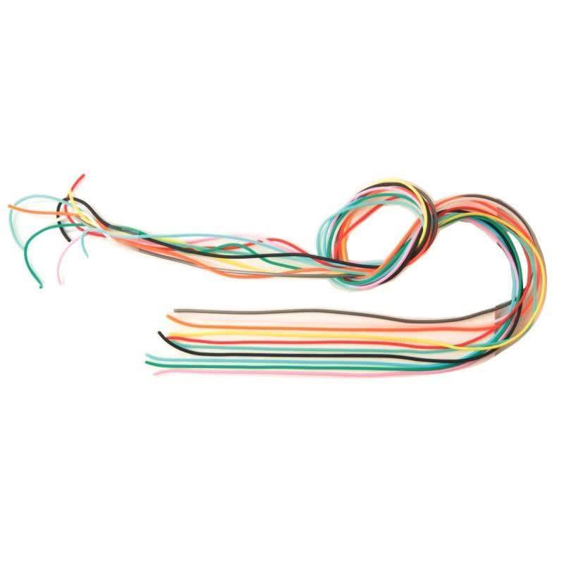 Lot de 200 scoubidous, longueur 80cm, 10 couleurs assorties - Ma Rentrée Facile