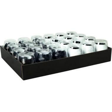 Lot de 24 bobines de bolduc 10mx7mm noir/blanc - Ma Rentrée Facile