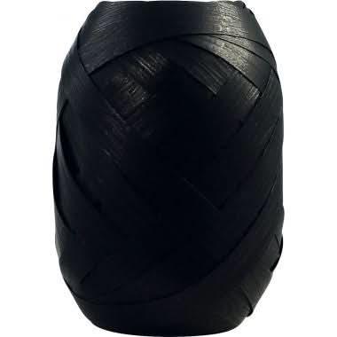 Lot de 24 bobines de bolduc 10mx7mm noir/blanc - Ma Rentrée Facile